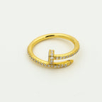 ¡®Loco¡¯JUSTE RING 1.8MM GOLD DIAMONDS