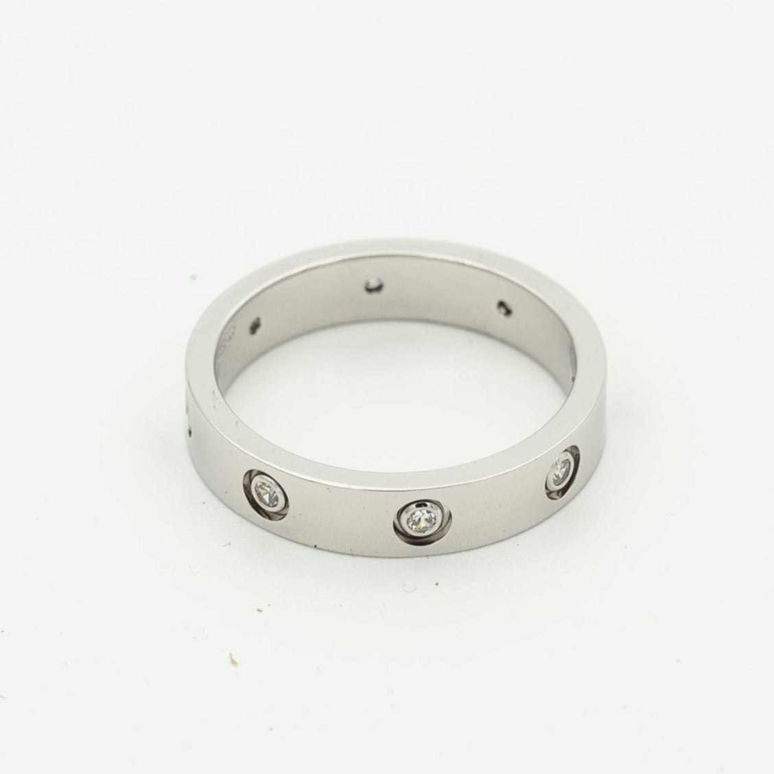 ¡®Loco¡¯LOVE RING 3.6MM 8 DIAMONDS