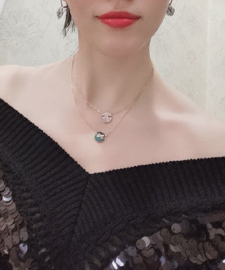 ¡®Loco¡¯JEUX DE PINK GOLD DIAMOND NECKLACE