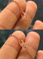 ¡®Loco¡¯BLOSSOM PENDANT PINK GOLD AND DIAMOND