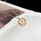 [Loco]LUCKY MOVE MM NACRE BLANCHE DIAMOND NECKLACE