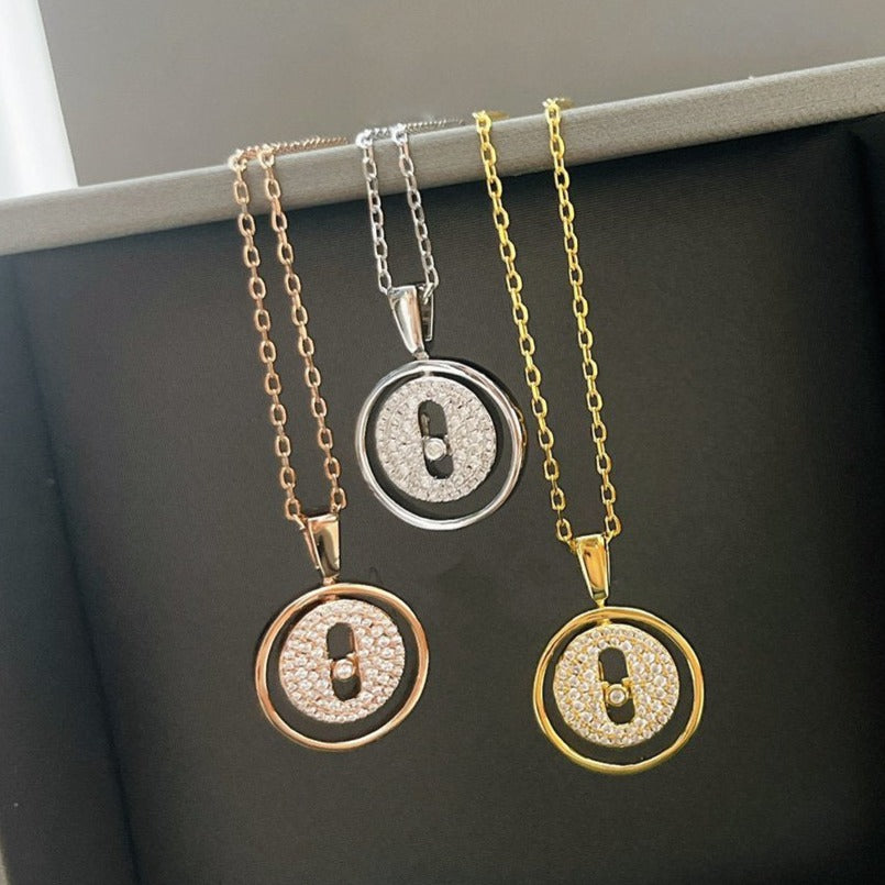 [Loco]LUCKY MOVER PM PAVED NECKLACE
