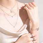 [Loco]LUCKY MOVER PM PAVED NECKLACE