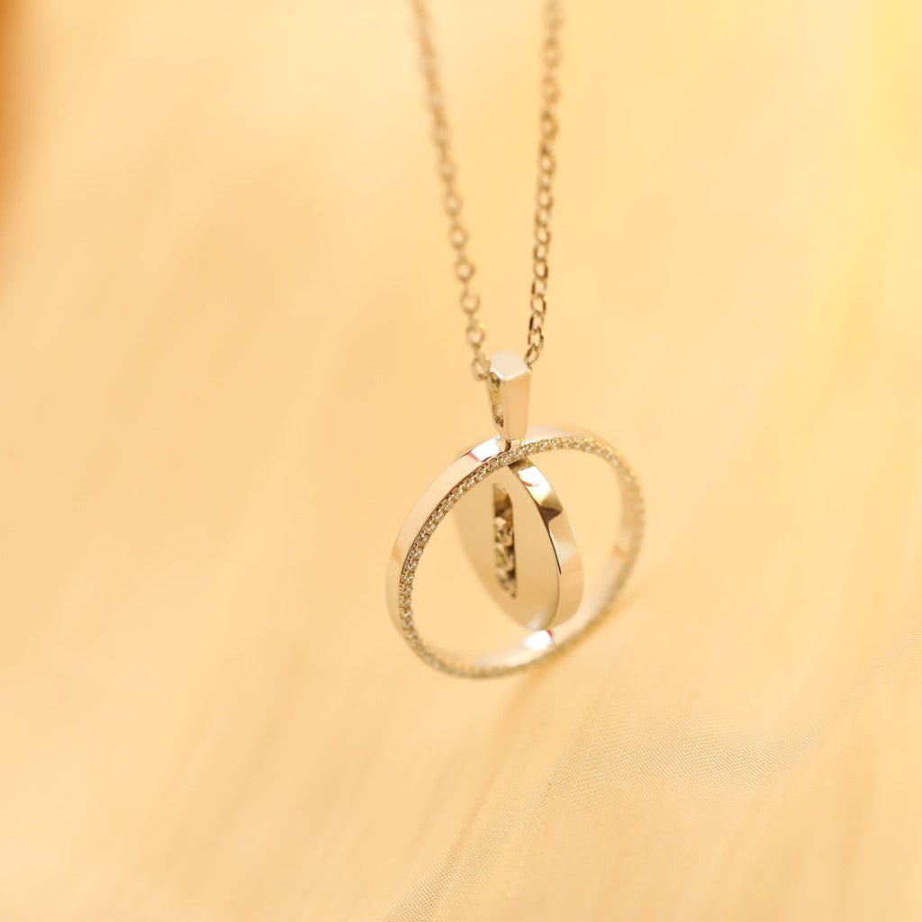 [Loco]LUCKY MOVE MM SILVER DIAMOND NECKLACE