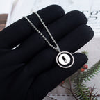 [Loco]LUCKY MOVE PM NECKLACE SILVER DIAMOND
