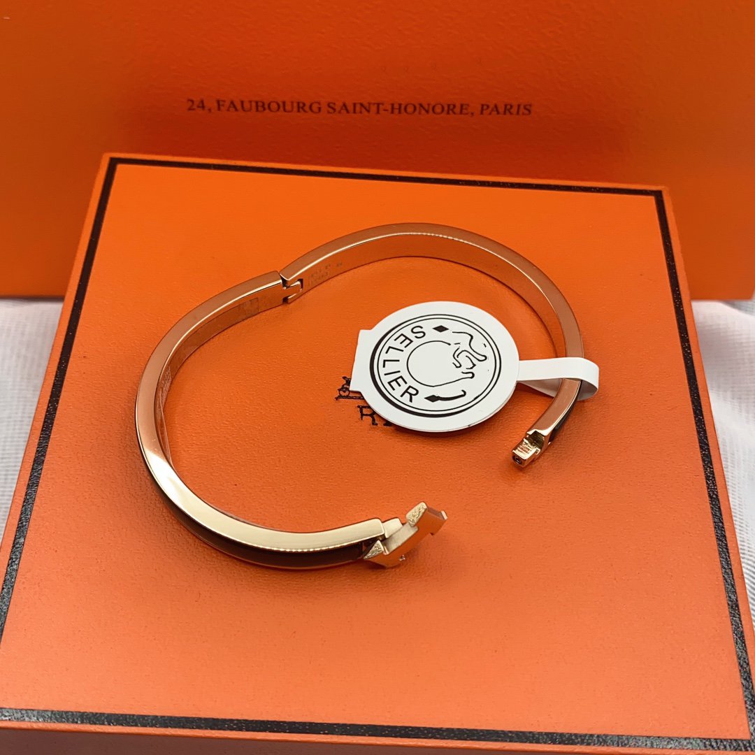¡®Loco¡¯CLASSIC HM CLIC BLACK 8MM ENAMEL BRACELET