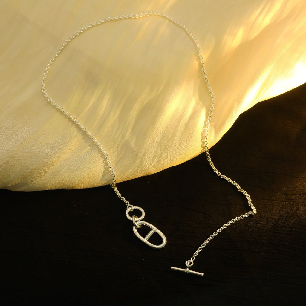 ¡®Loco¡¯HM CHAINE D'ANCRE PENDANT NECKLACE STERLING SILVER