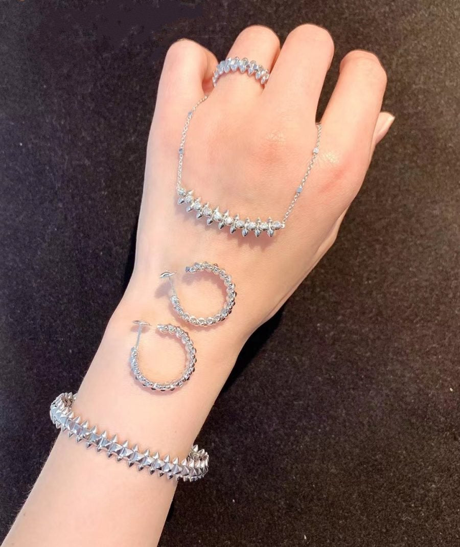 ¡®Loco¡¯CLASH SILVER BRACELET