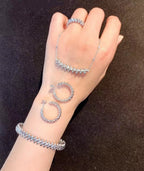¡®Loco¡¯CLASH SILVER BRACELET