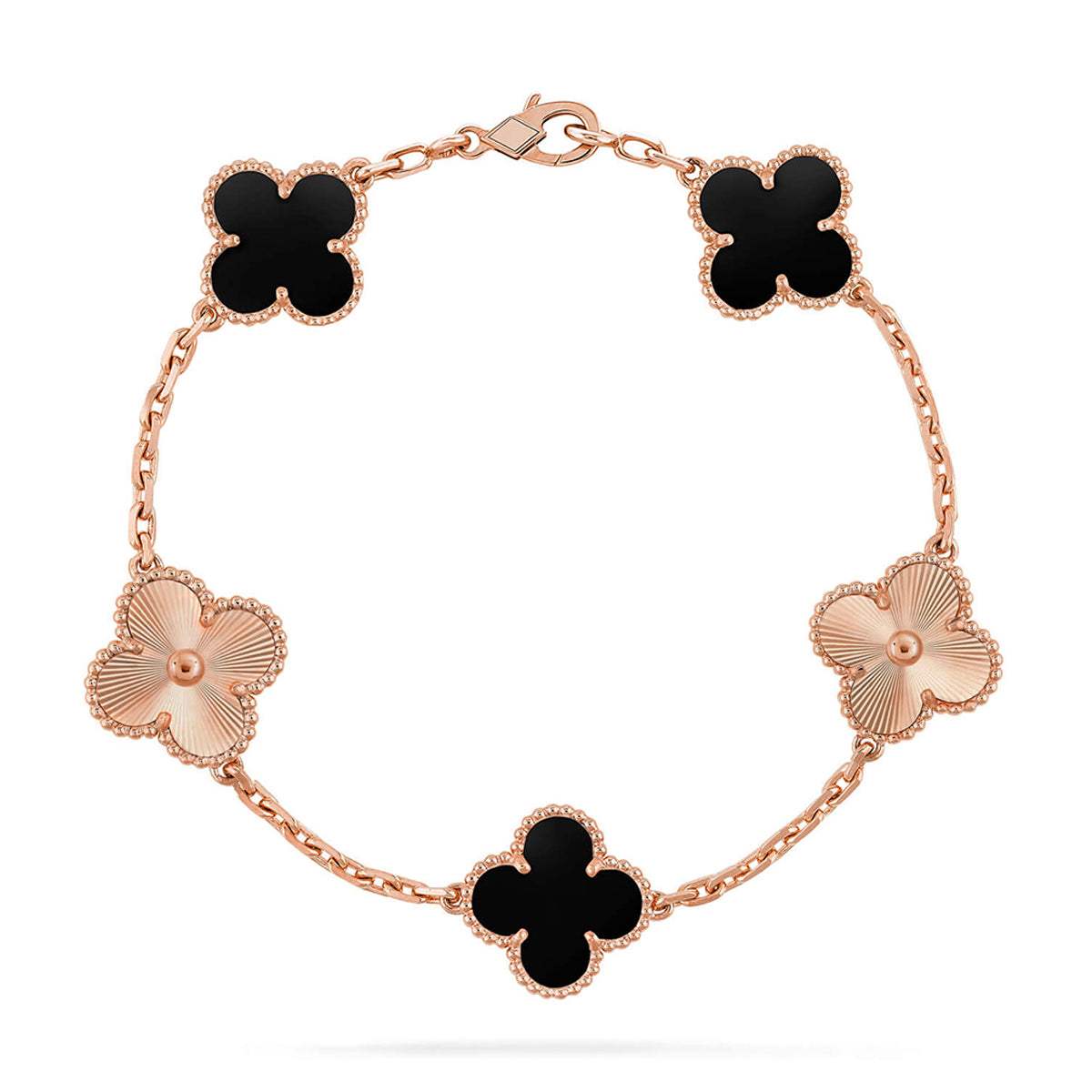 [Loco]New CLOVER 5 MOTIF ONYXS BRACELET COLLECTION