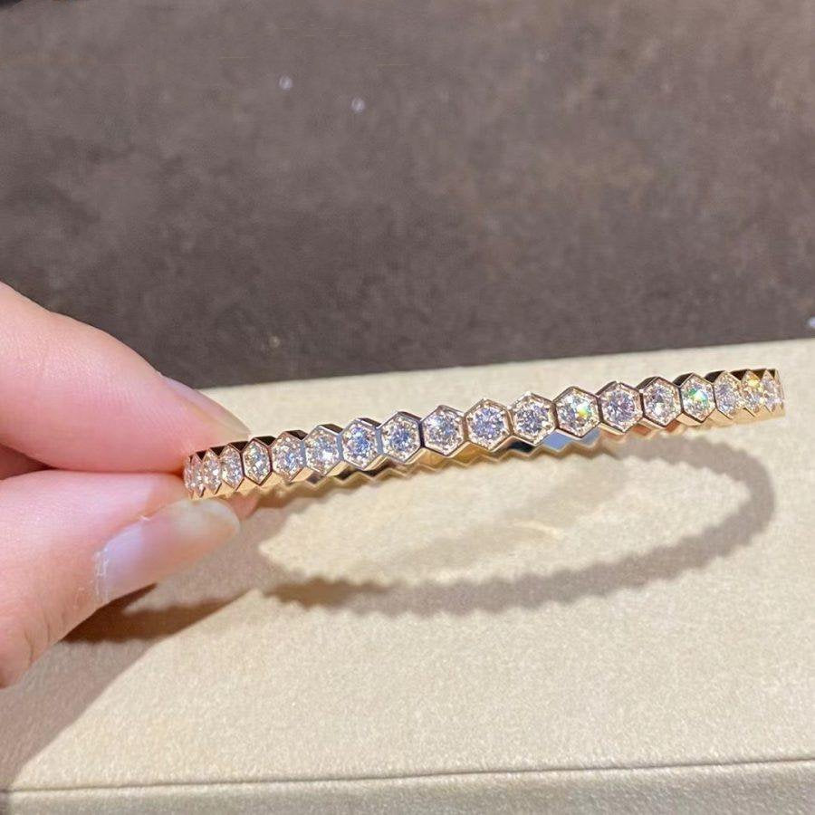 ¡®Loco¡¯BEE LOVE GOLD BRACELET FULL DIAMOND