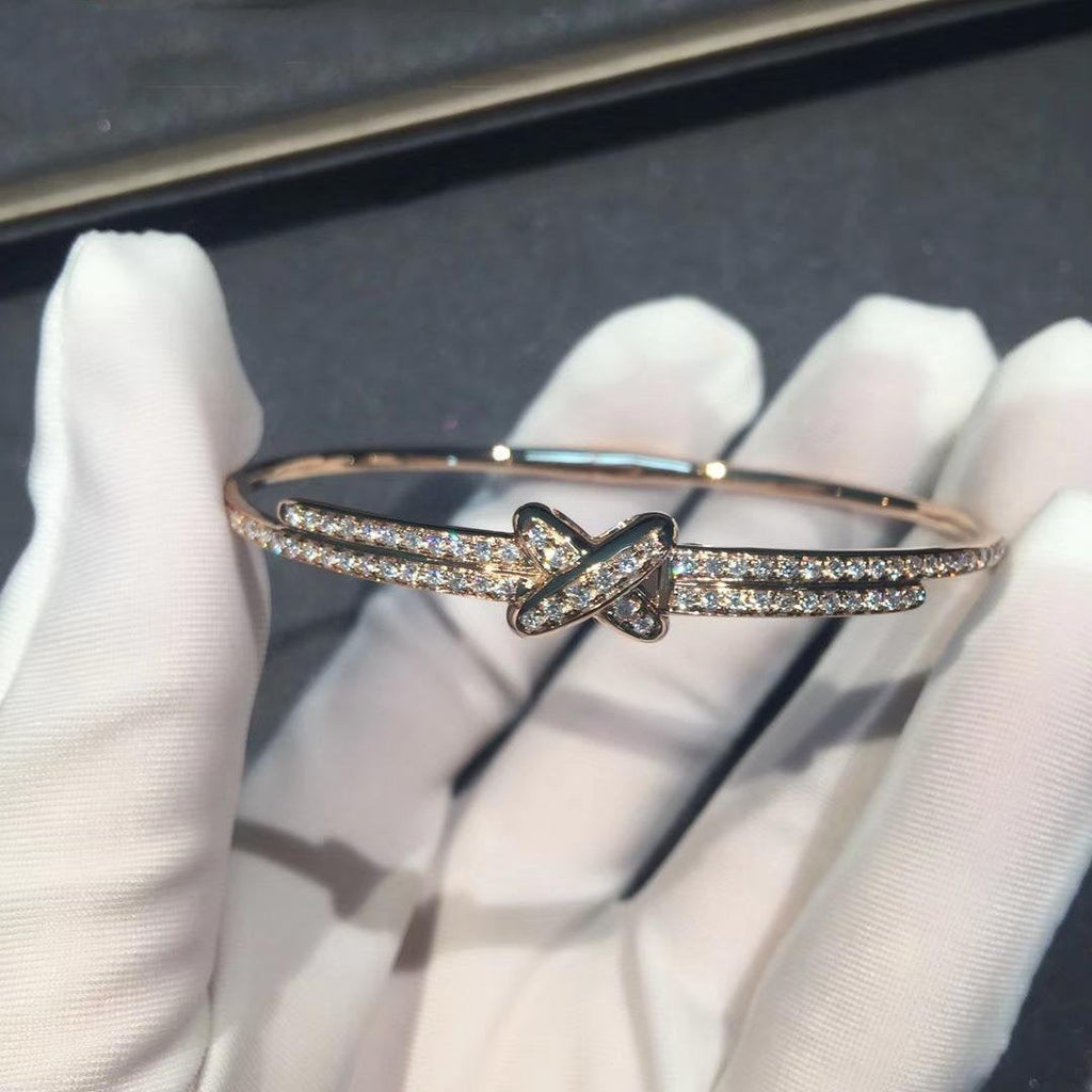 ¡®Loco¡¯JEUX DE BRACELET DIAMONDS PINK GOLD