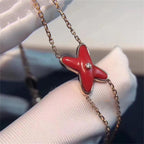 ¡®Loco¡¯JEUX BRACELET CARNELIAN PINK GOLD 1 DIAMOND