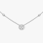 [Loco jewelrys]Diamond Necklace 0,20ct Brilliant Shape Joy