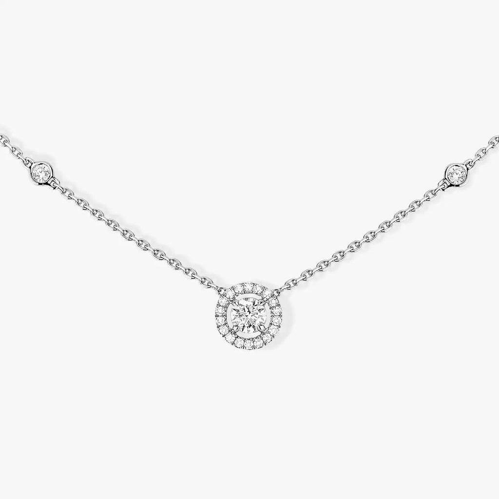 [Loco]Diamond Necklace 0,20ct Brilliant Shape Joy