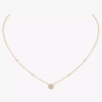 [Loco jewelrys]Diamond Necklace 0,20ct Brilliant Shape Joy