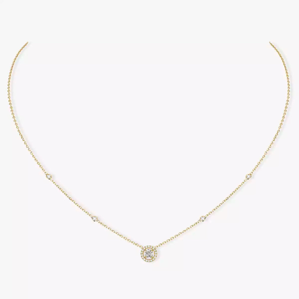 [Loco]Diamond Necklace 0,20ct Brilliant Shape Joy