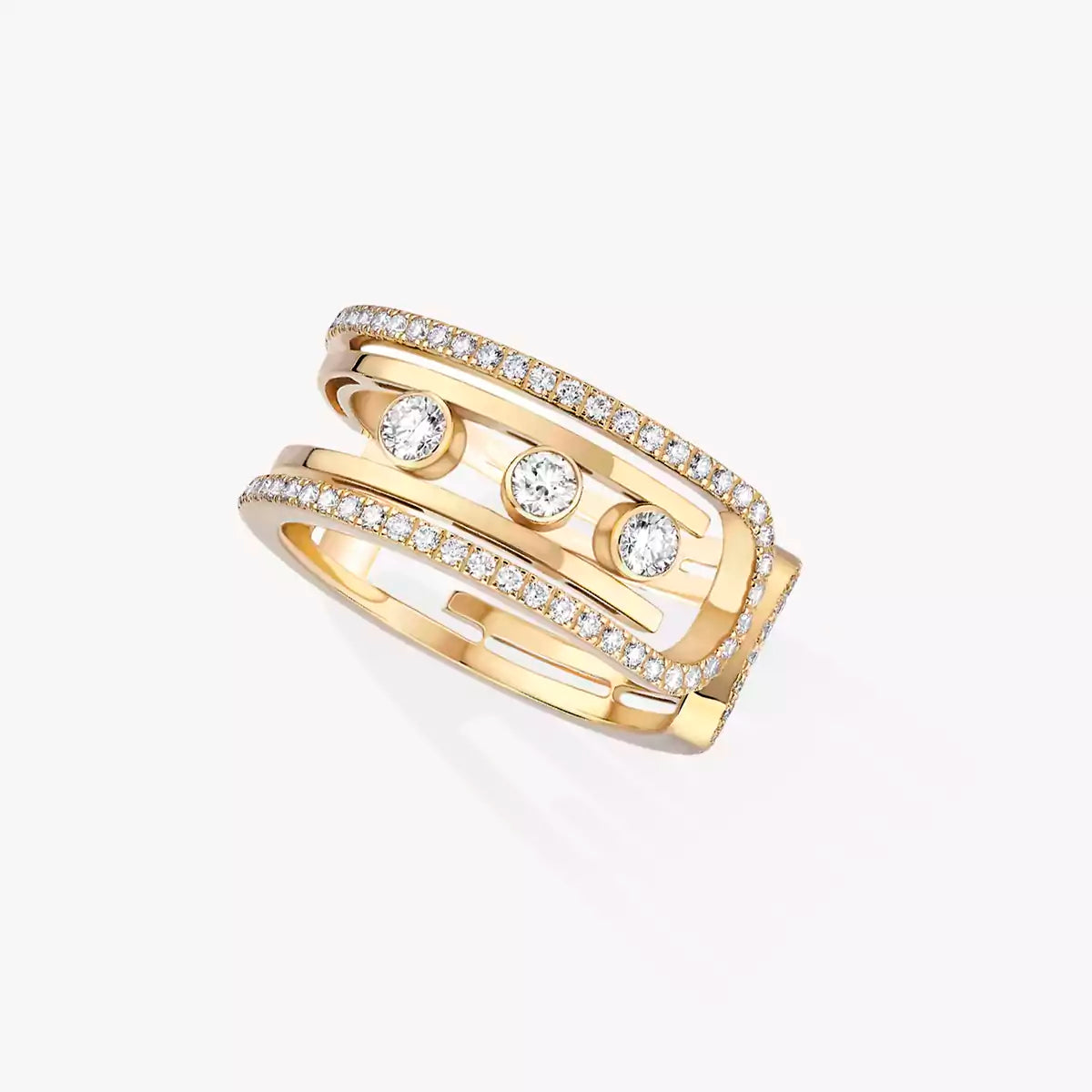 [Loco]Move 10th Diamond Ring in Gold
