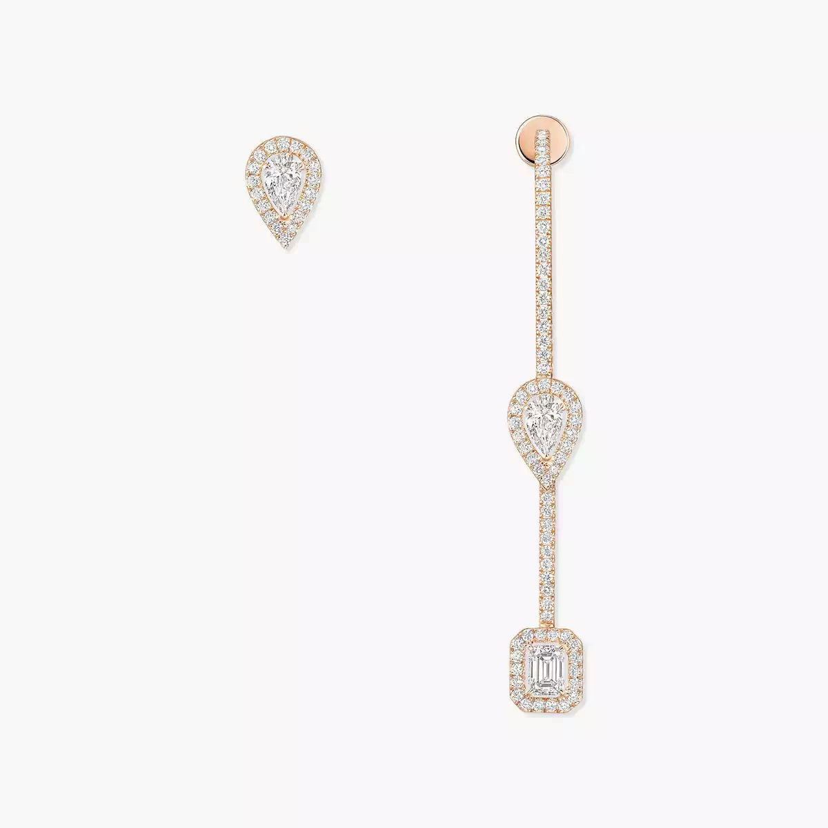 [Loco]Diamond Drop Earrings My Twin