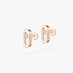 [Loco jewelrys]Move Uno Diamond Stud Earrings