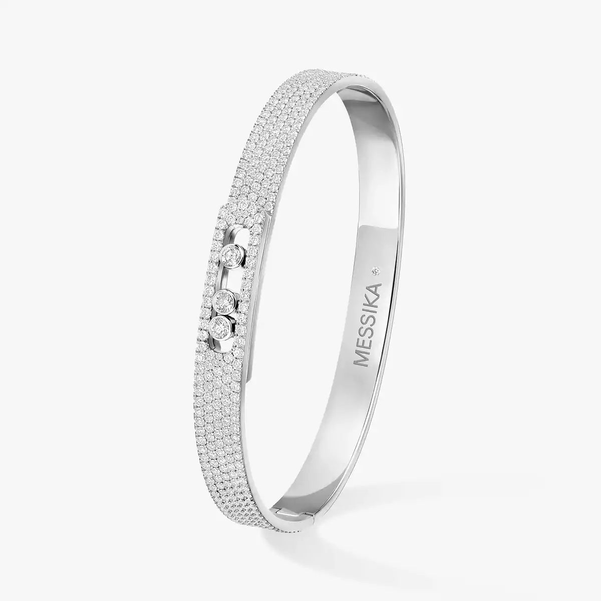 [Loco jewelrys]Move Noa Full Pavé Diamond Bangle Bracelet