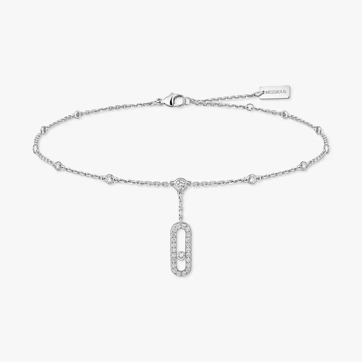 [Loco] Move Uno pavé ankle bracelet