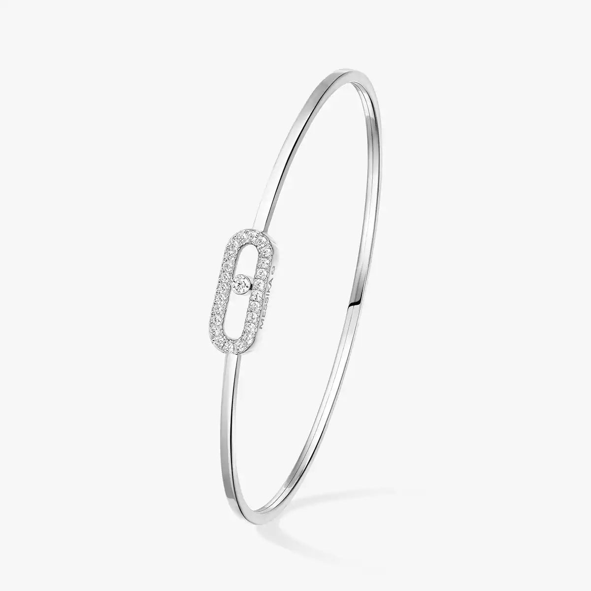 [Loco jewelrys]Move Uno pavé flex bangle medium