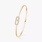 [Loco jewelrys]Move Uno pavé flex bangle medium