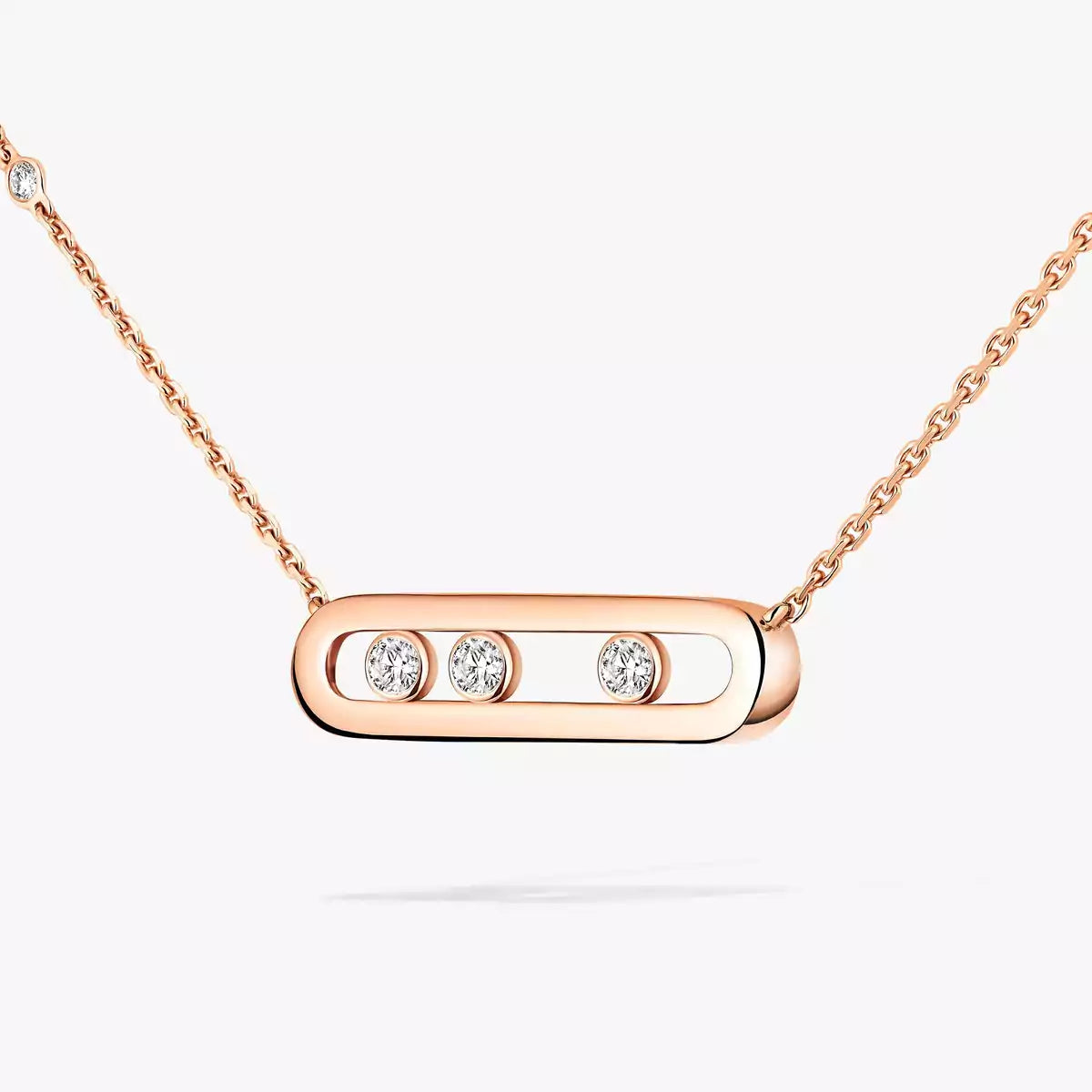 [Loco jewelrys] Baby Move Gold Diamond Necklace