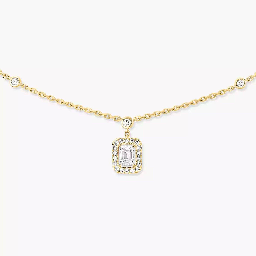 [Loco jewelrys]My Twin Diamond Necklace in Silver