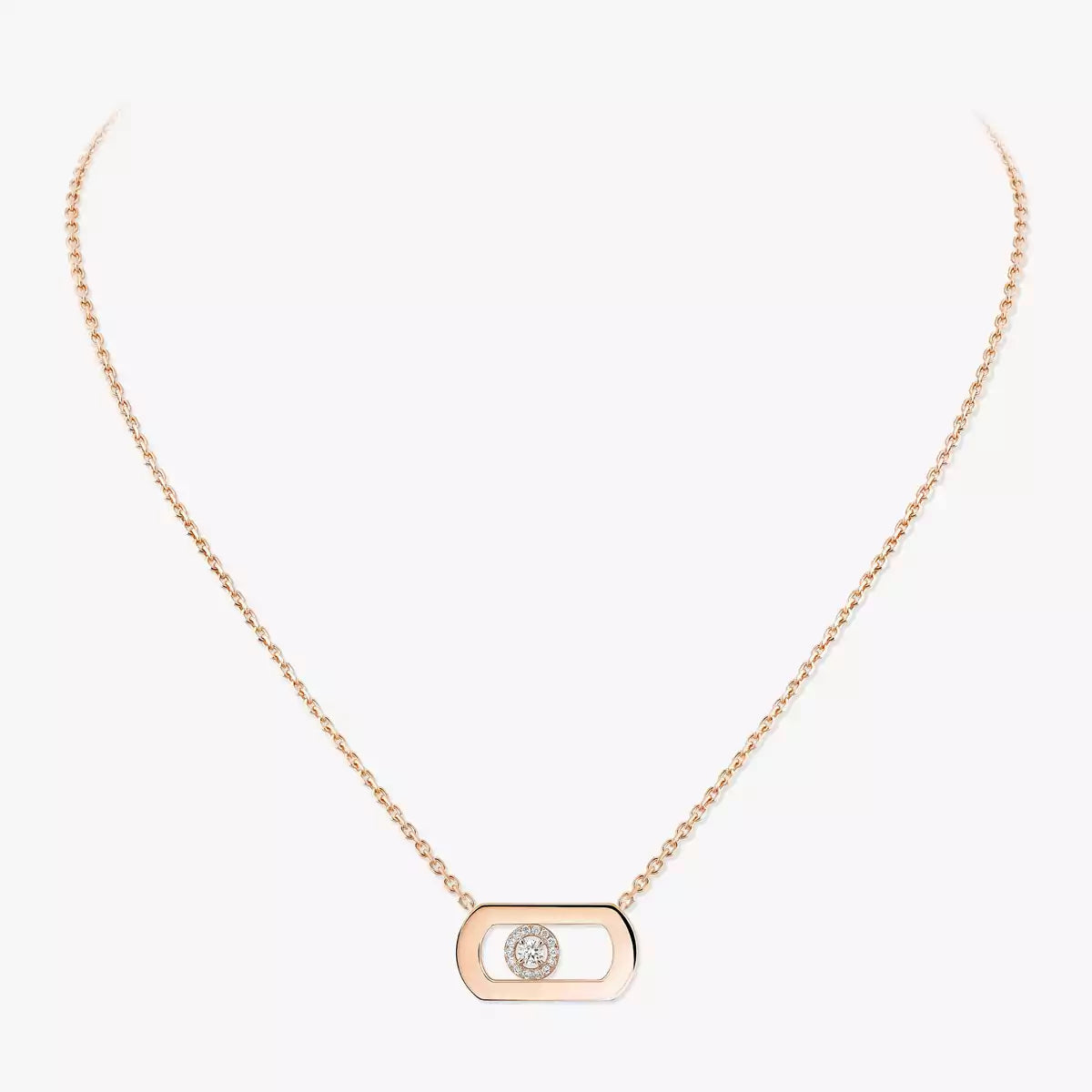 [Loco jewelrys]So Move Diamond Necklace in Gold