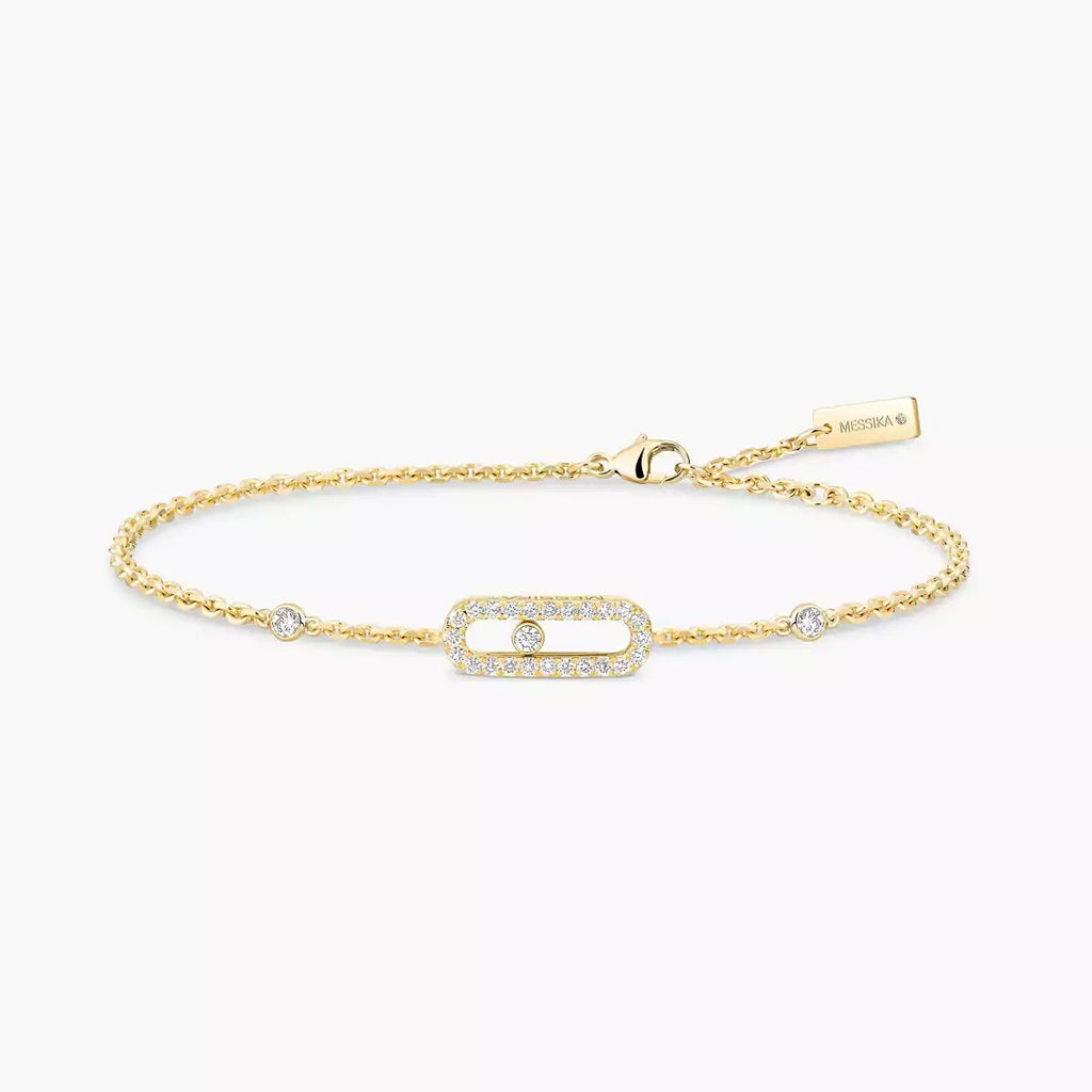 [Loco jewelrys]Move Uno Diamond Bracelet