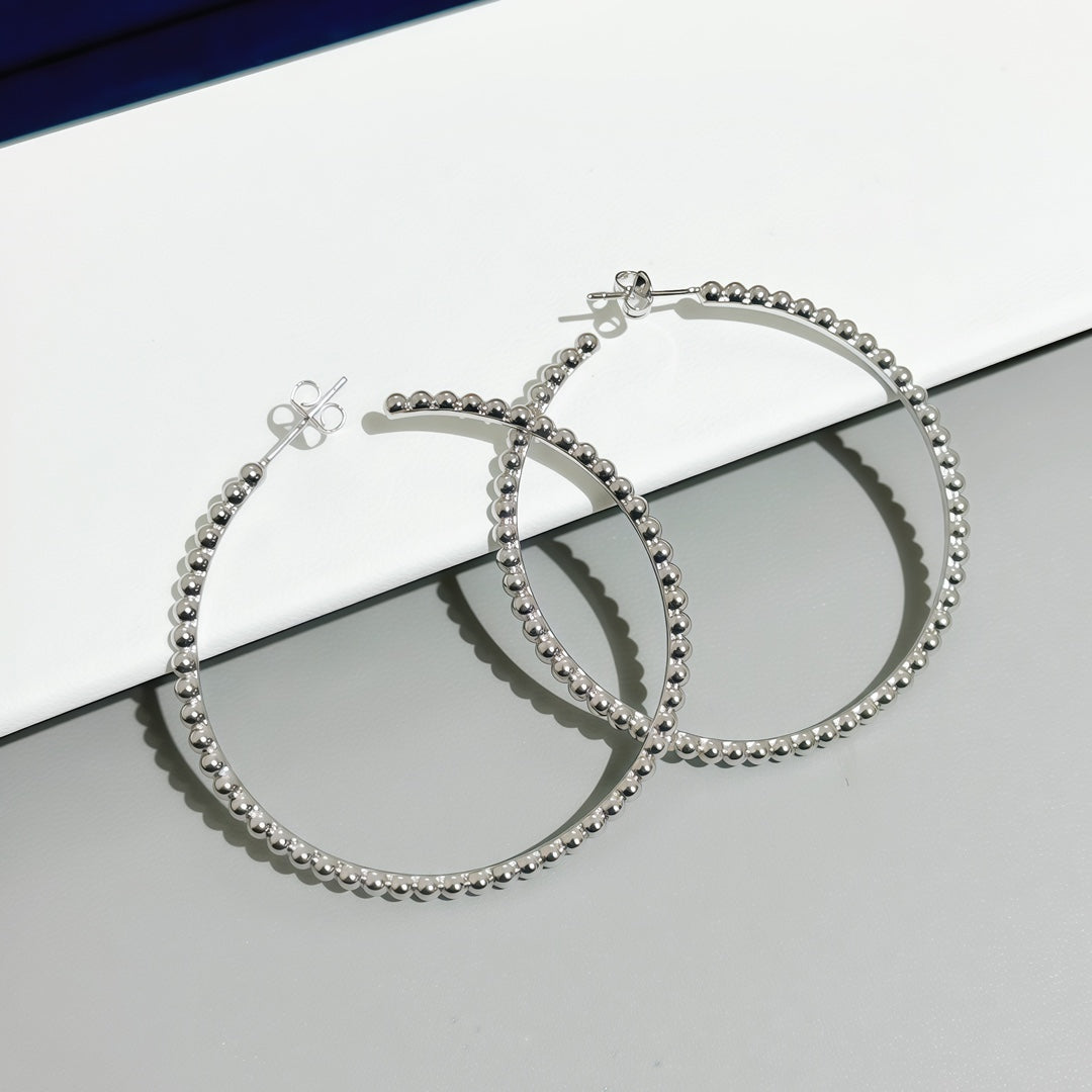 [Loco JURI] SMOOTH BEAD STUD EARRINGS