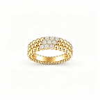 [Loco JURI] THREE-ROW DIAMOND RING