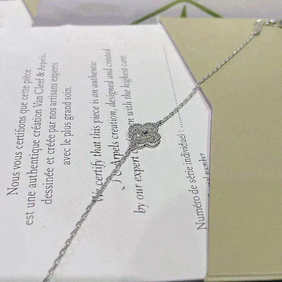 ¡®Loco¡¯CLOVER  SINGLE FLOWER BRACELET SILVER