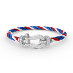 ¡®Loco¡¯FORCE LARGE HORSESHOE FULL DIAMOND BRACELET SILVER